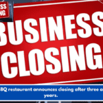 Upstate BBQ restaurant announces closing after three and a half years.