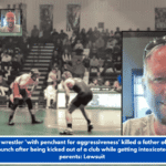 High school wrestler 'with penchant for aggressiveness' killed a father of three with a deadly punch after being kicked out of a club while getting intoxicated with his parents: Lawsuit