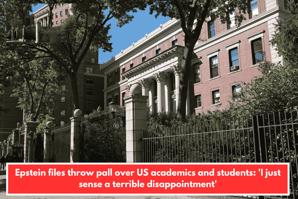Epstein files throw pall over US academics and students: 'I just sense a terrible disappointment'