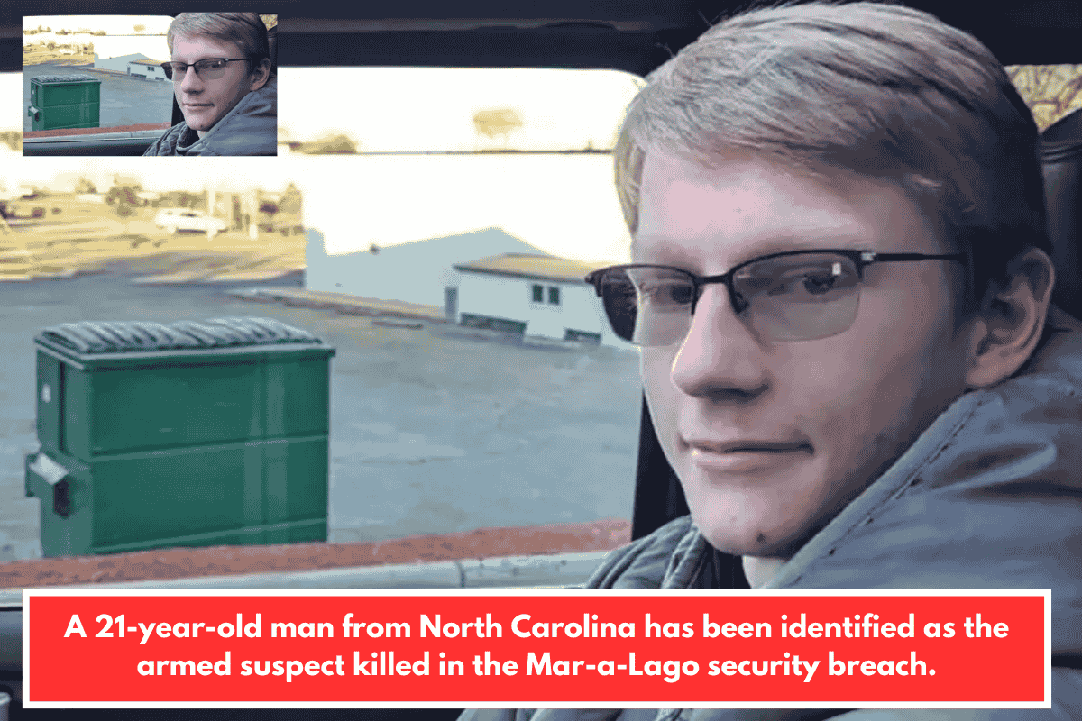 A 21-year-old man from North Carolina has been identified as the armed suspect killed in the Mar-a-Lago security breach.