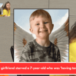 Dad and girlfriend starved a 7-year-old who was 'having tantrums'.