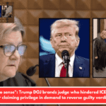 "Makes no sense": Trump DOJ brands judge who hindered ICE 'absurd' for claiming privilege in demand to reverse guilty verdict