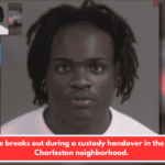 Gunfire breaks out during a custody handover in the North Charleston neighborhood.