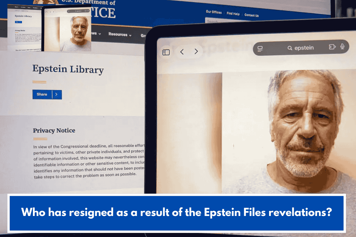 Who has resigned as a result of the Epstein Files revelations?