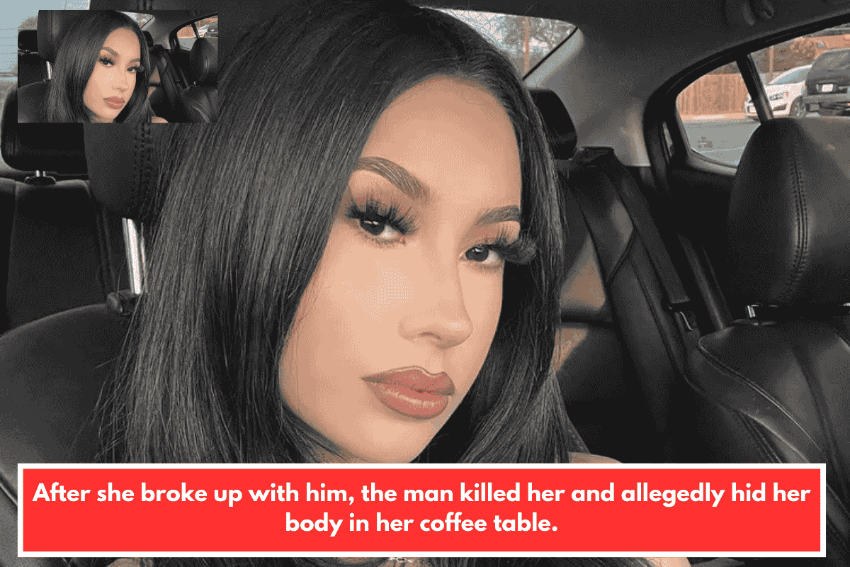After she broke up with him, the man killed her and allegedly hid her body in her coffee table.