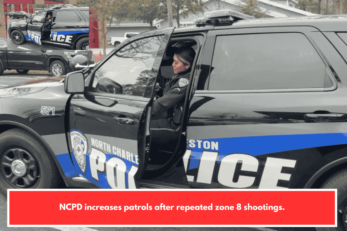 NCPD increases patrols after repeated zone 8 shootings.