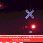 Law enforcement responds to a probable death along West Ashley train tracks.