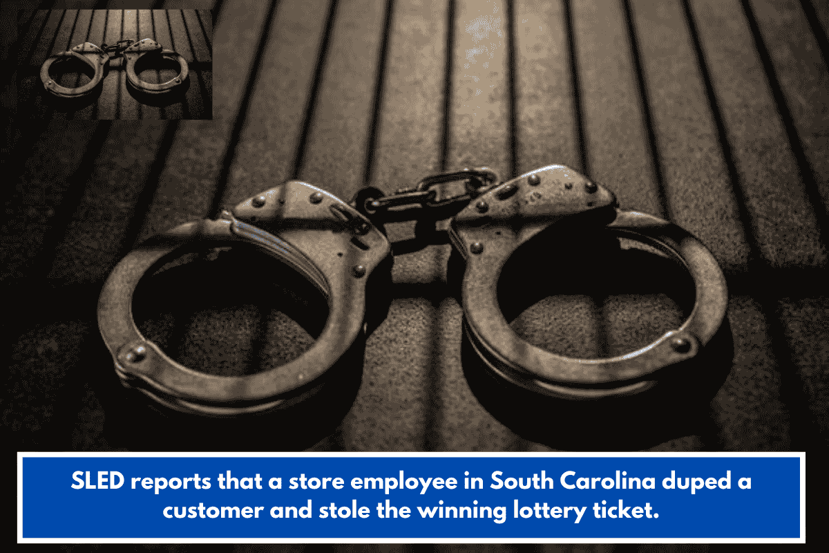 SLED reports that a store employee in South Carolina duped a customer and stole the winning lottery ticket.