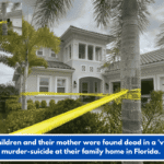 Two children and their mother were found dead in a 'violent' murder-suicide at their family home in Florida.