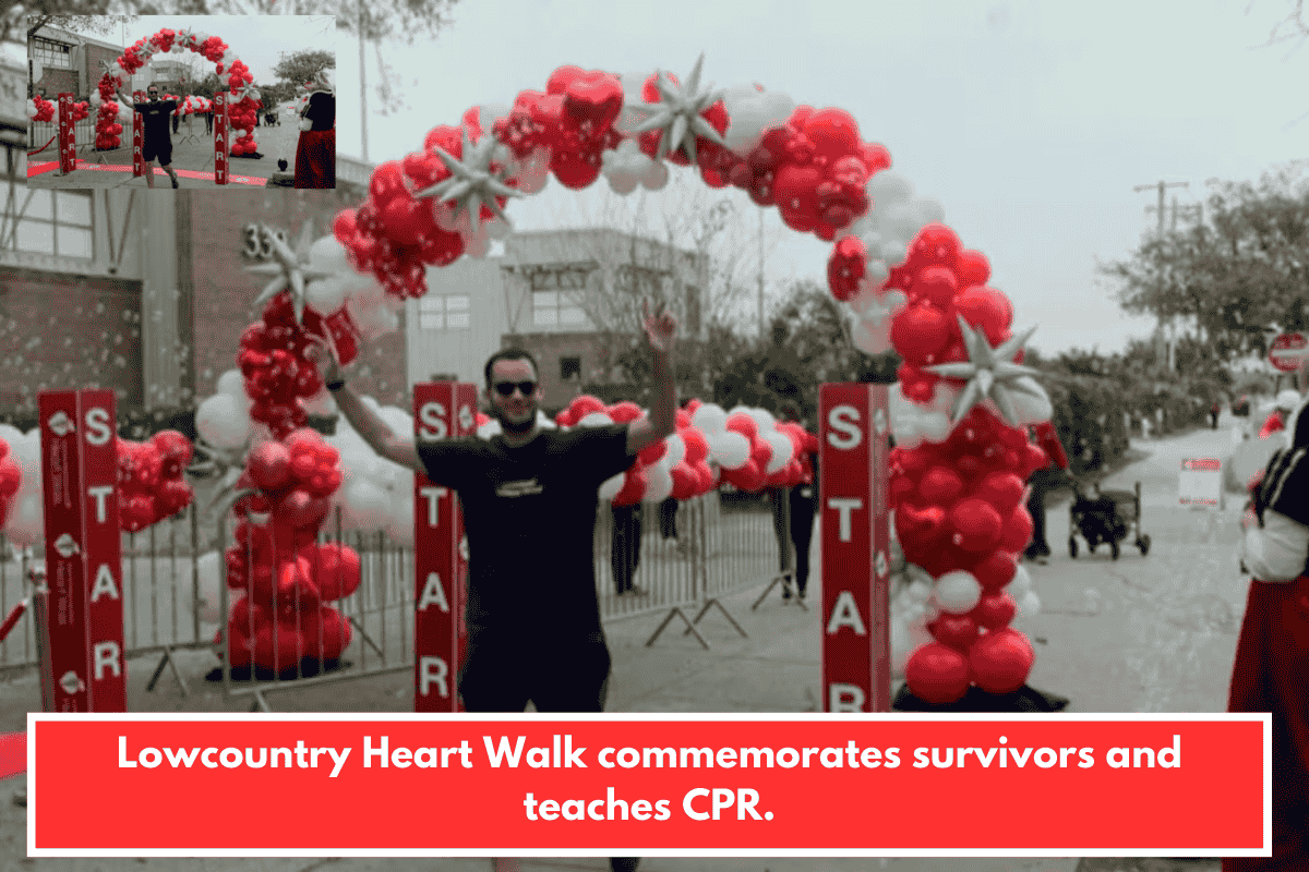 Lowcountry Heart Walk commemorates survivors and teaches CPR.