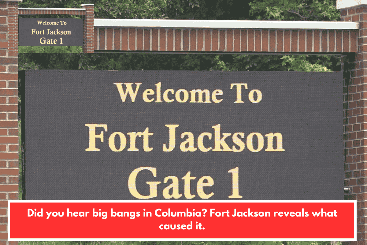 Did you hear big bangs in Columbia? Fort Jackson reveals what caused it.