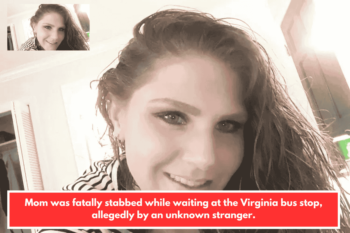 Mom was fatally stabbed while waiting at the Virginia bus stop, allegedly by an unknown stranger.