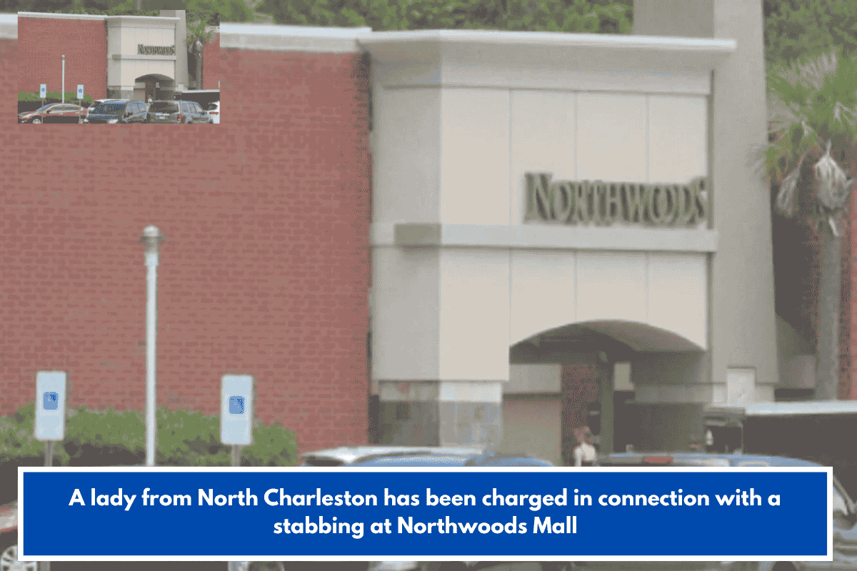 A lady from North Charleston has been charged in connection with a stabbing at Northwoods Mall