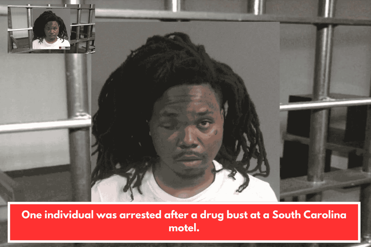 One individual was arrested after a drug bust at a South Carolina motel.