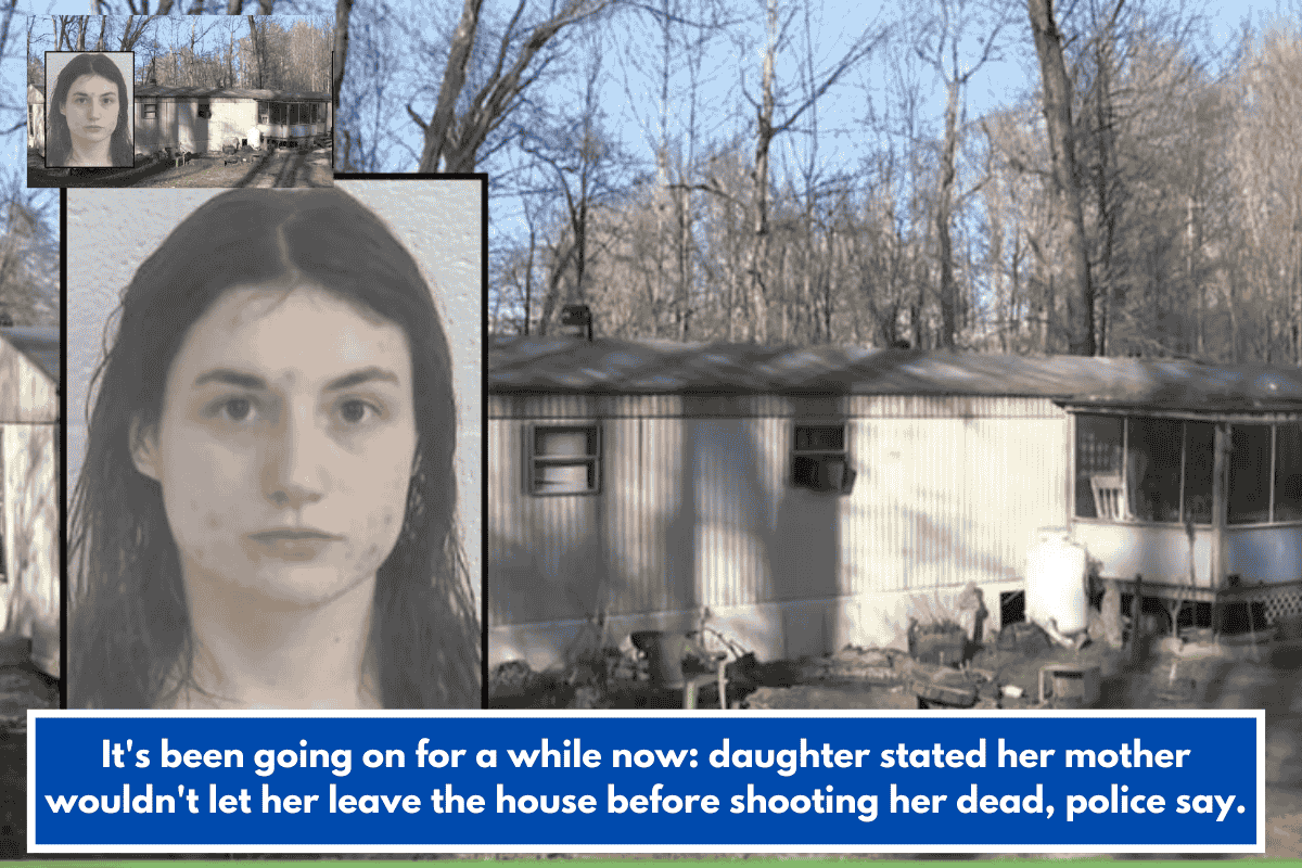 It's been going on for a while now: daughter stated her mother wouldn't let her leave the house before shooting her dead, police say.