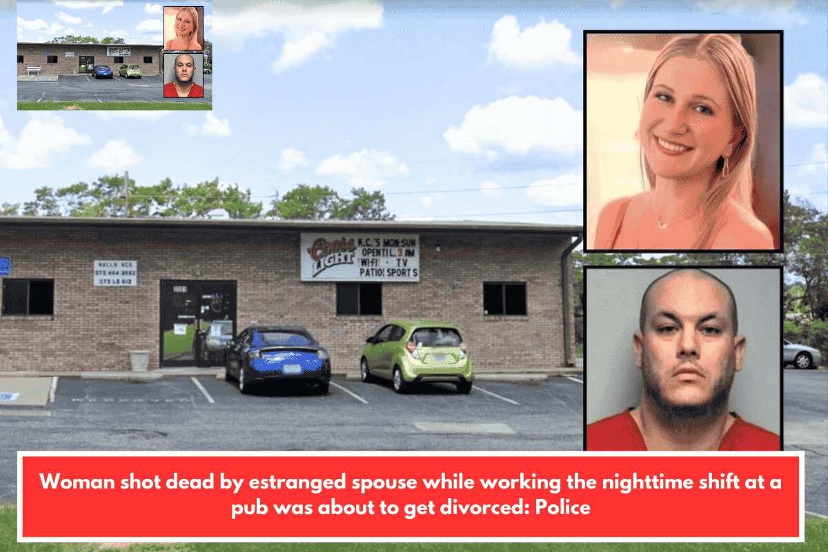 Woman shot dead by estranged spouse while working the nighttime shift at a pub was about to get divorced: Police