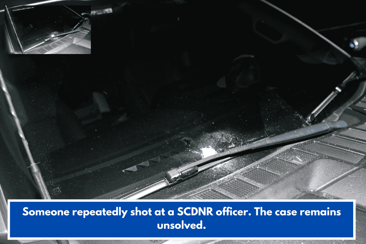 Someone repeatedly shot at a SCDNR officer. The case remains unsolved.