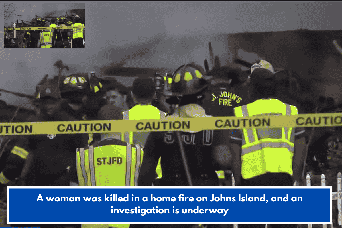 A woman was killed in a home fire on Johns Island, and an investigation is underway