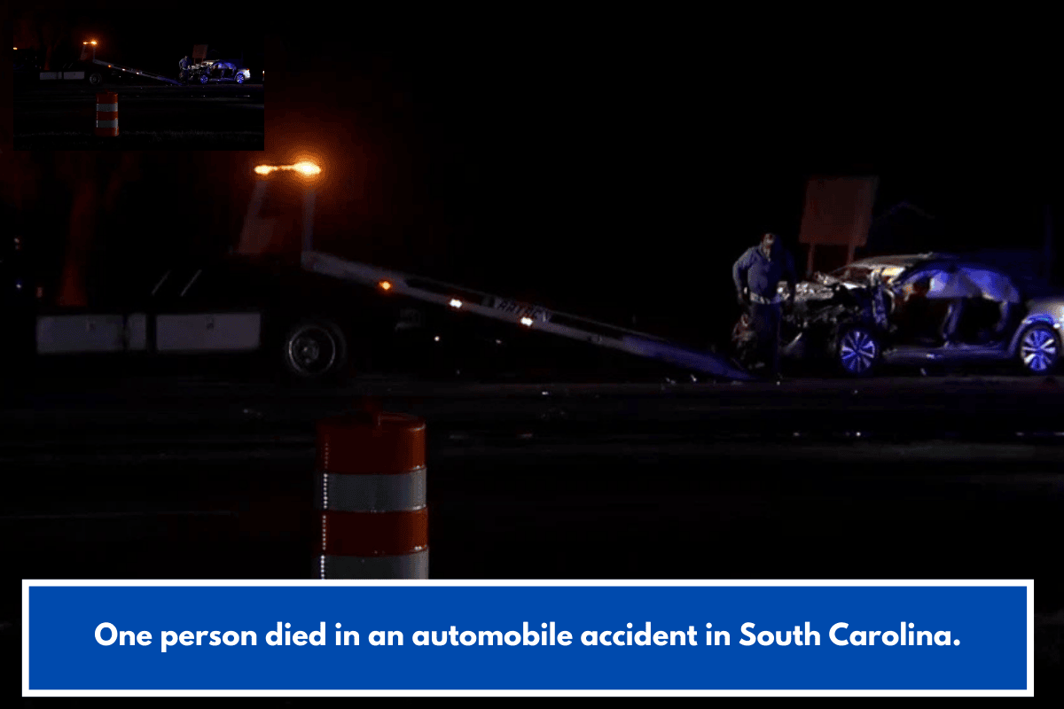 One person died in an automobile accident in South Carolina.