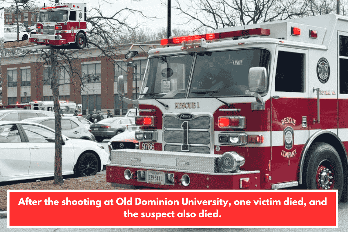 After the shooting at Old Dominion University, one victim died, and the suspect also died.