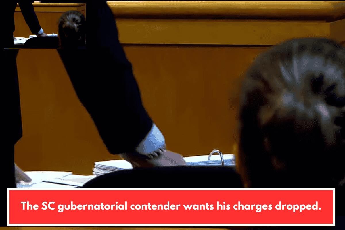 The SC gubernatorial contender wants his charges dropped.