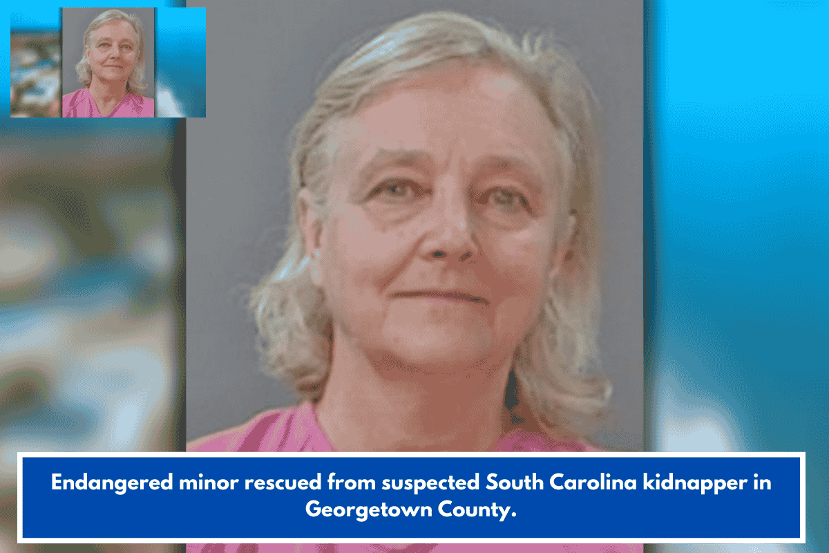 Endangered minor rescued from suspected South Carolina kidnapper in Georgetown County.