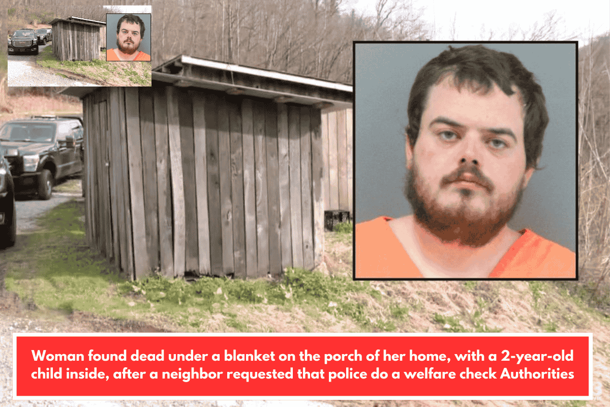 Woman found dead under a blanket on the porch of her home, with a 2-year-old child inside, after a neighbor requested that police do a welfare check Authorities