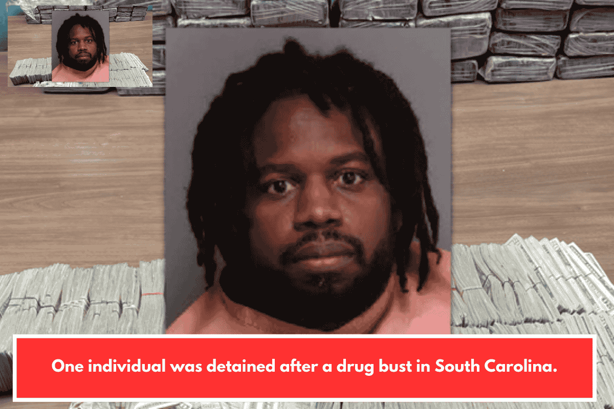 One individual was detained after a drug bust in South Carolina.