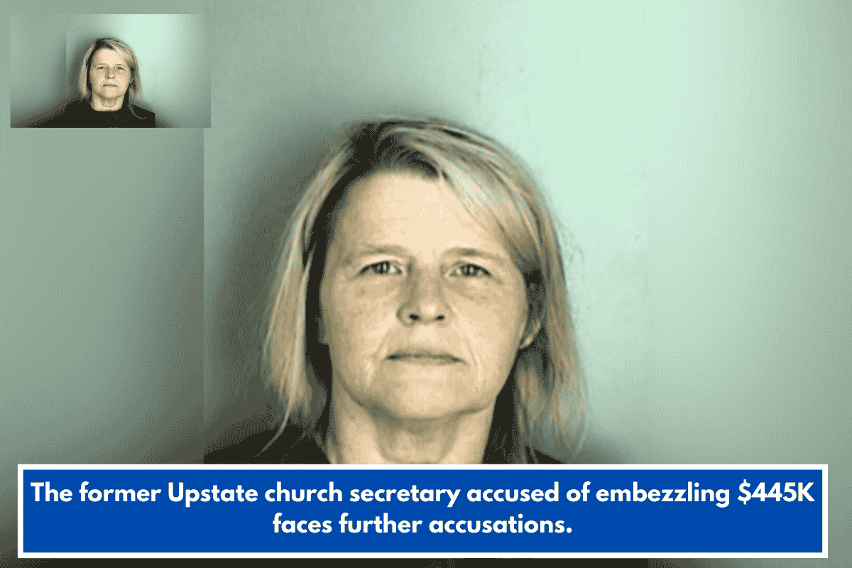 The former Upstate church secretary accused of embezzling $445K faces further accusations.