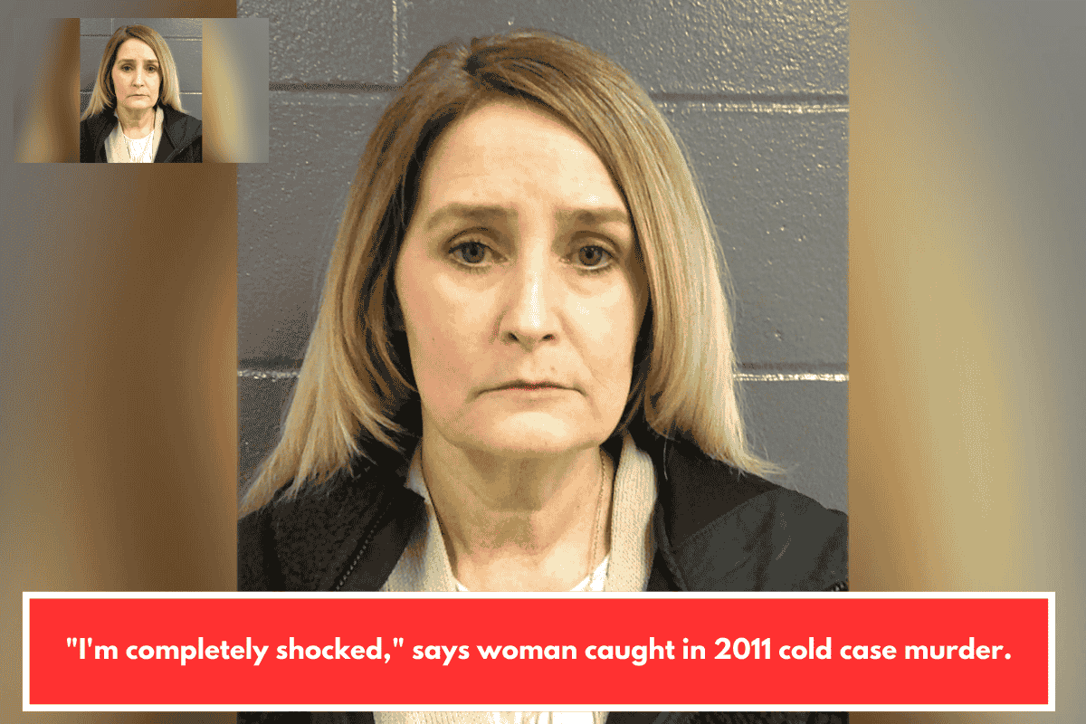 "I'm completely shocked," says woman caught in 2011 cold case murder.