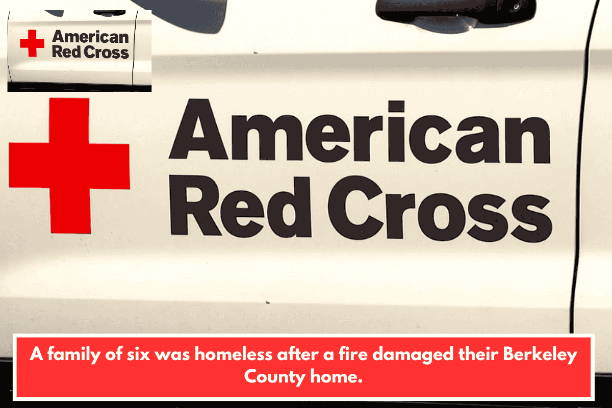 A family of six was homeless after a fire damaged their Berkeley County home.