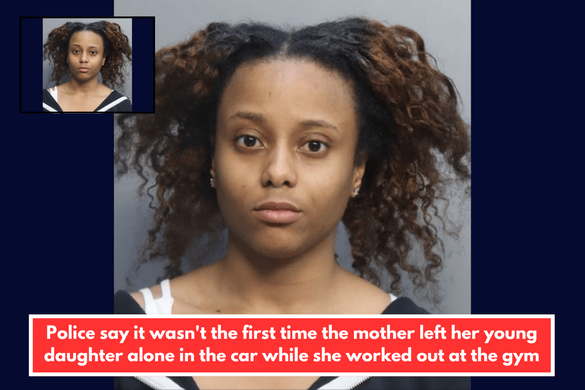 Police say it wasn't the first time the mother left her young daughter alone in the car while she worked out at the gym