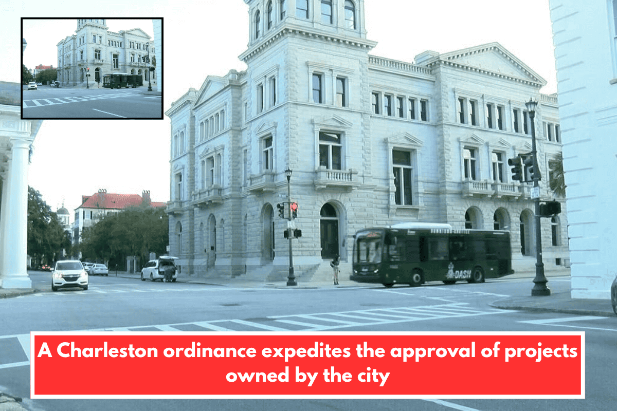 A Charleston ordinance expedites the approval of projects owned by the city