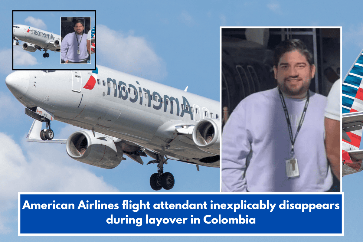 American Airlines flight attendant inexplicably disappears during layover in Colombia