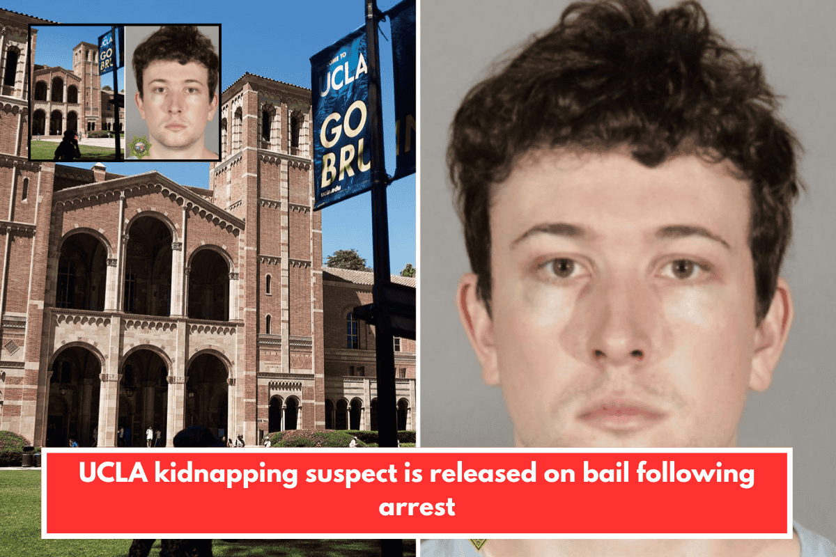 UCLA kidnapping suspect is released on bail following arrest