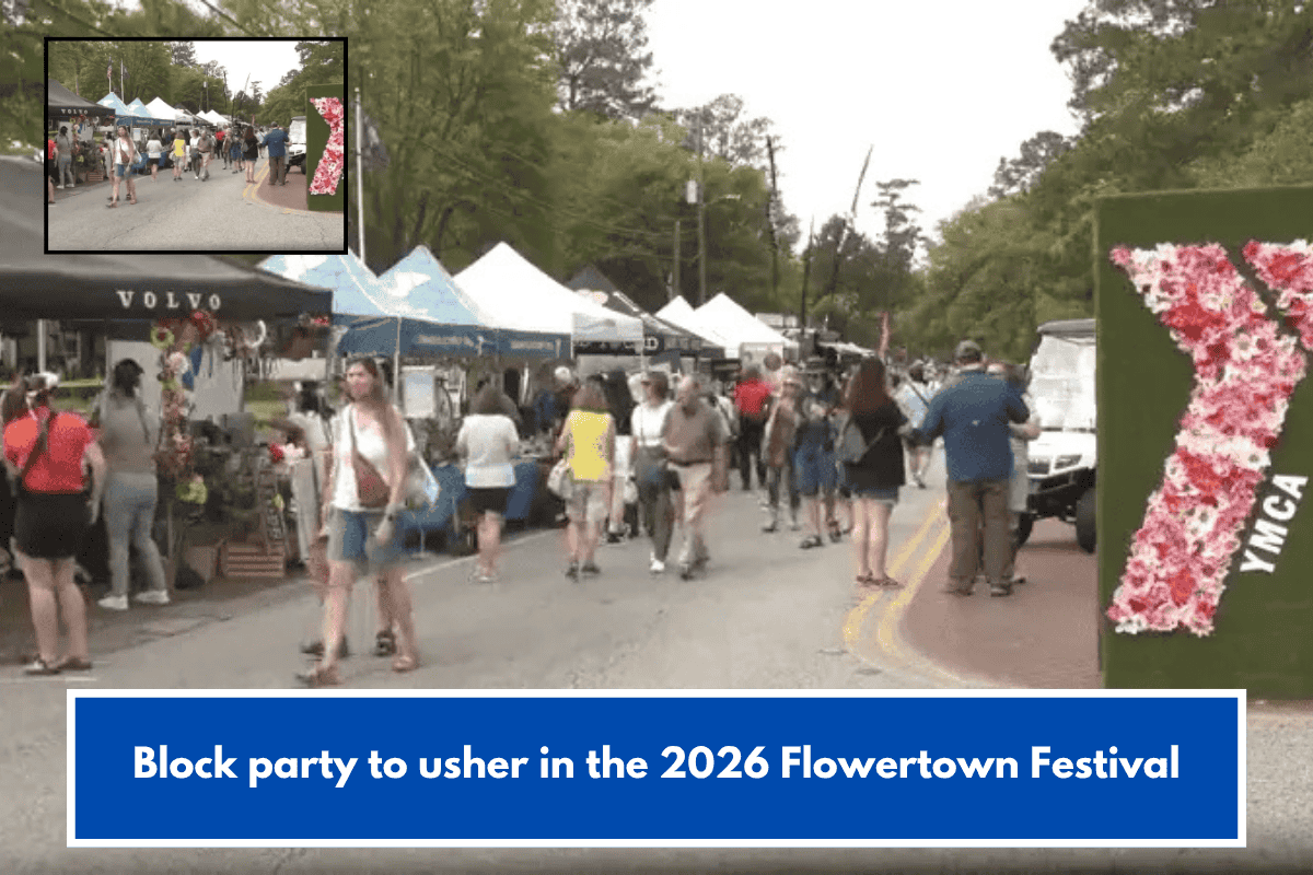 Block party to usher in the 2026 Flowertown Festival