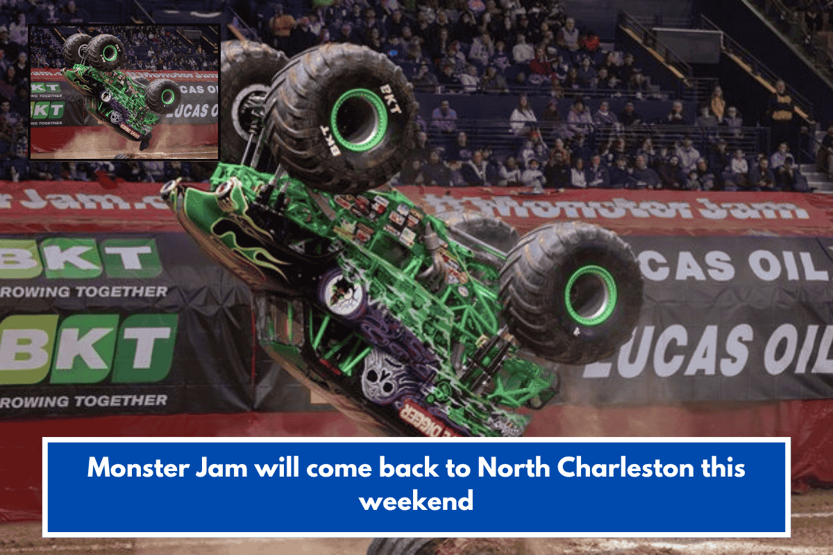Monster Jam will come back to North Charleston this weekend