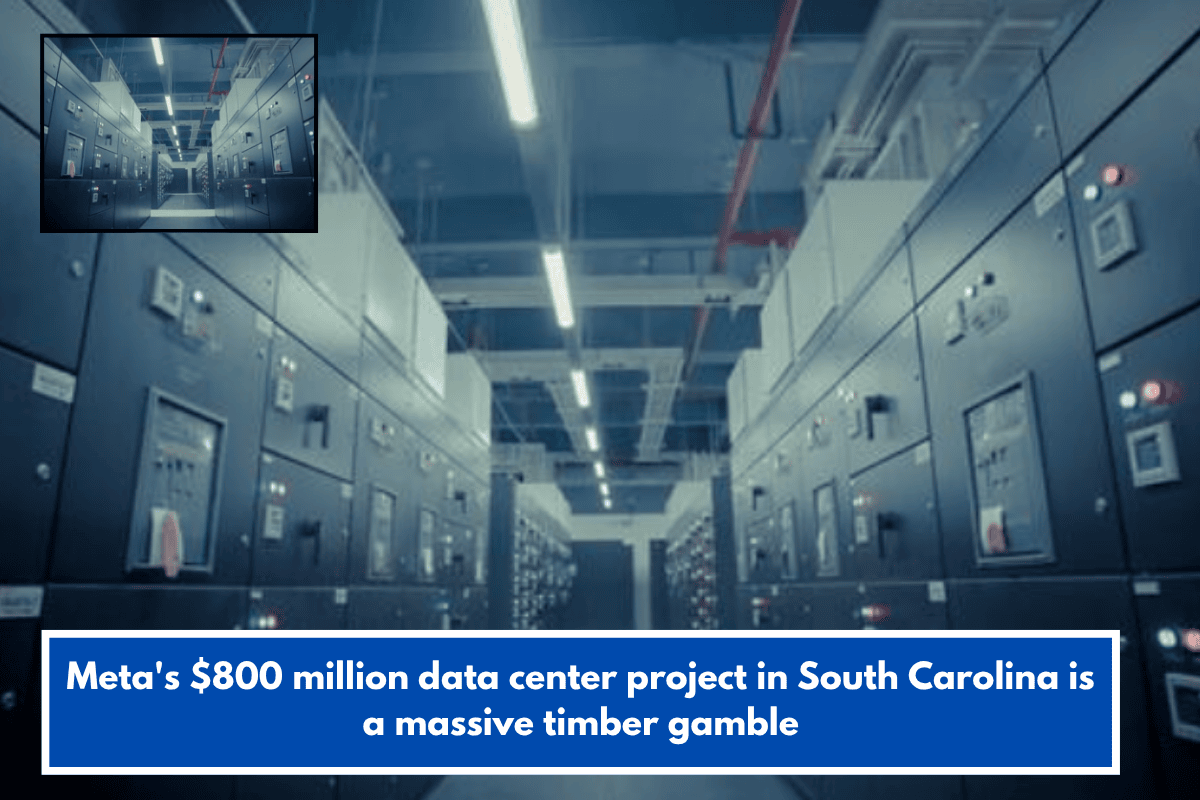 Meta's $800 million data center project in South Carolina is a massive timber gamble