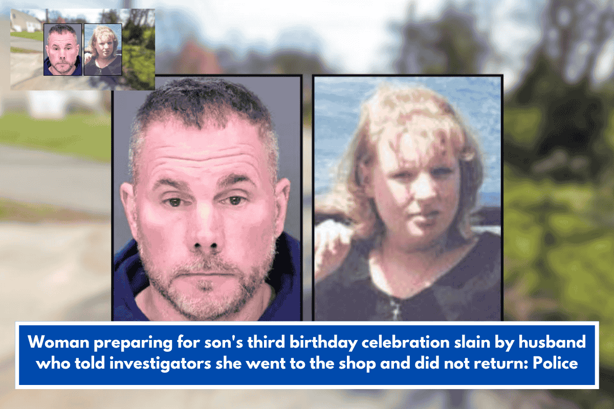 Woman preparing for son's third birthday celebration slain by husband who told investigators she went to the shop and did not return: Police