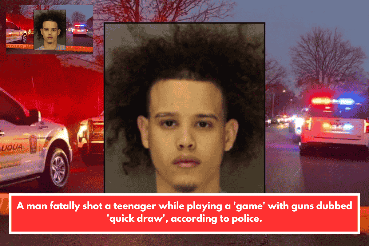 A man fatally shot a teenager while playing a 'game' with guns dubbed 'quick draw', according to police.