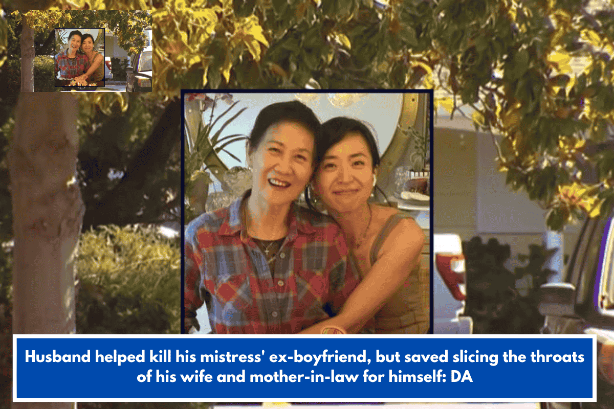 Husband helped kill his mistress' ex-boyfriend, but saved slicing the throats of his wife and mother-in-law for himself: DA