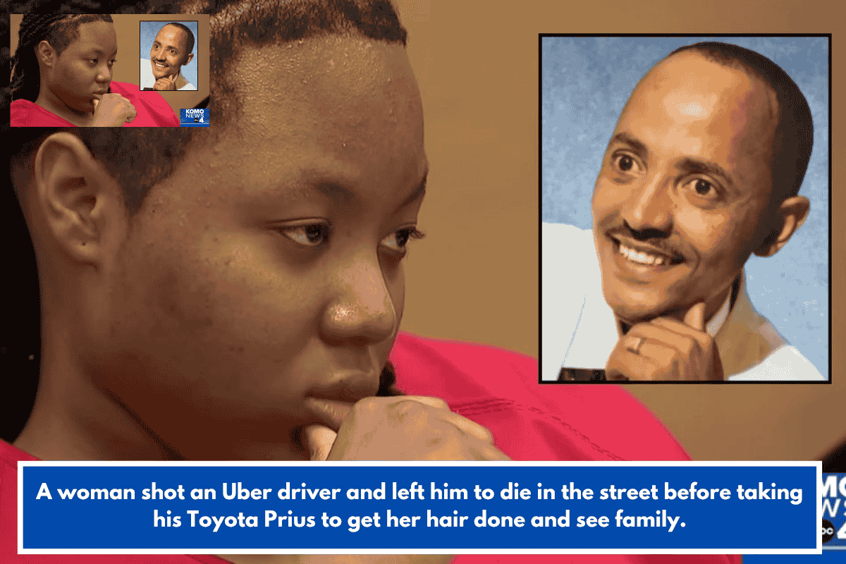 A woman shot an Uber driver and left him to die in the street before taking his Toyota Prius to get her hair done and see family.