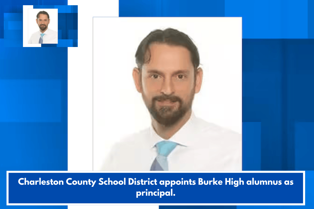 Charleston County School District appoints Burke High alumnus as principal.