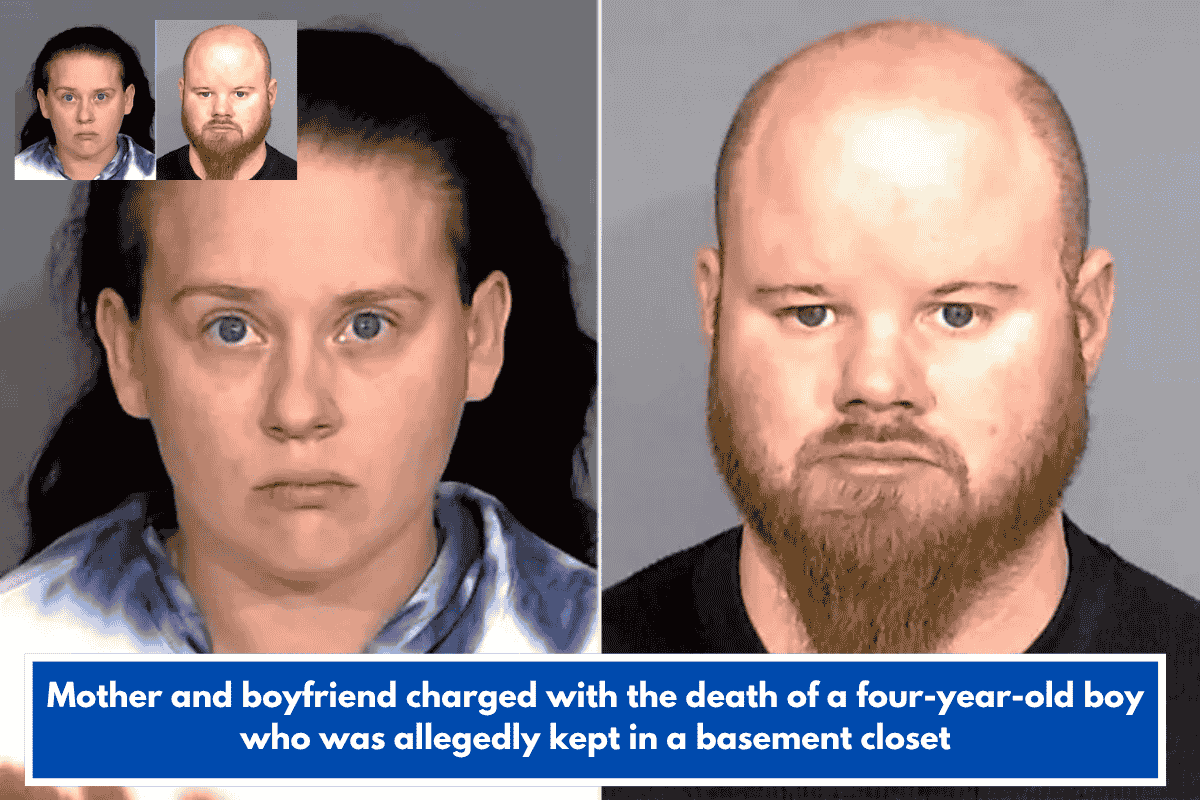 Mother and boyfriend charged with the death of a four-year-old boy who was allegedly kept in a basement closet