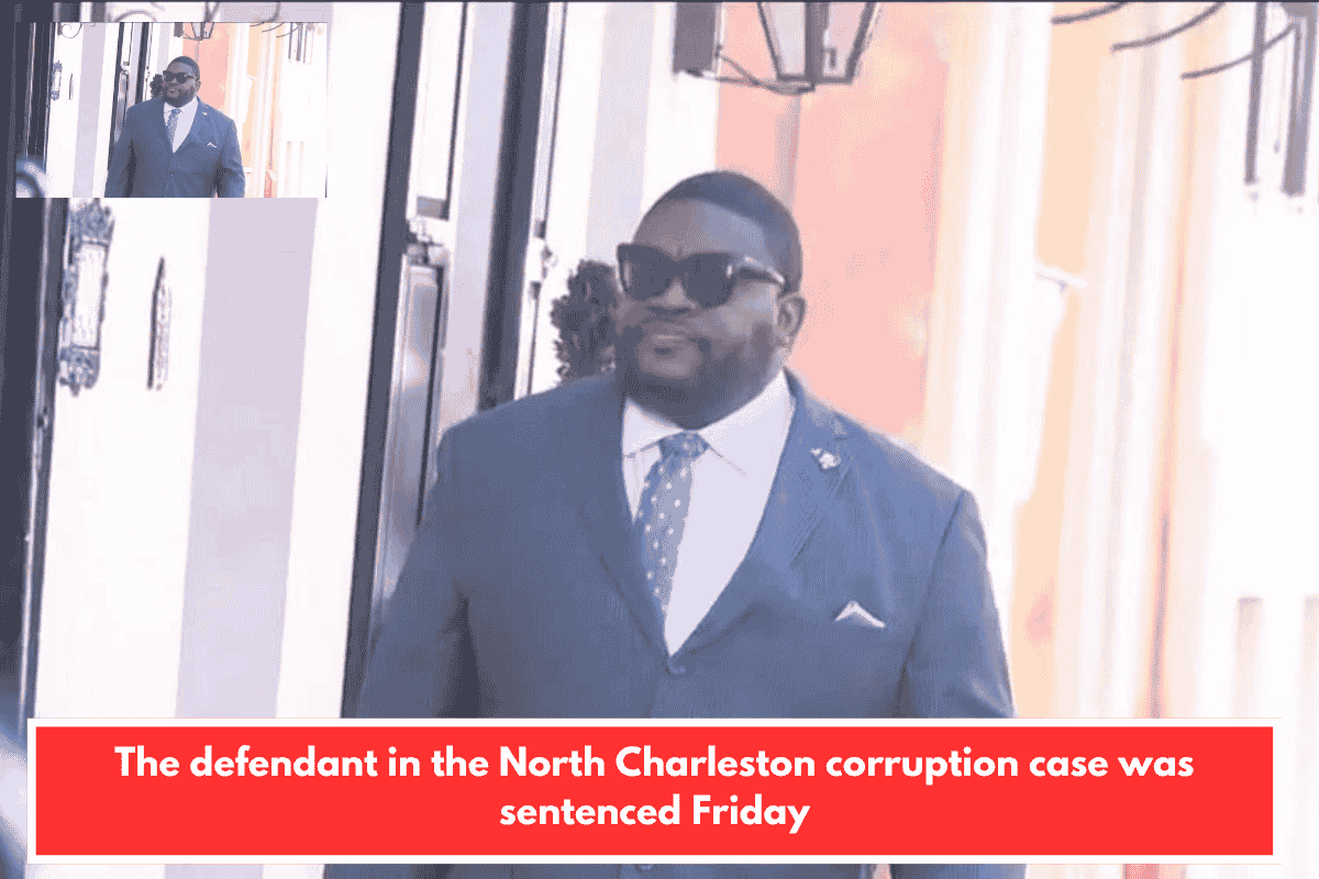 The defendant in the North Charleston corruption case was sentenced Friday