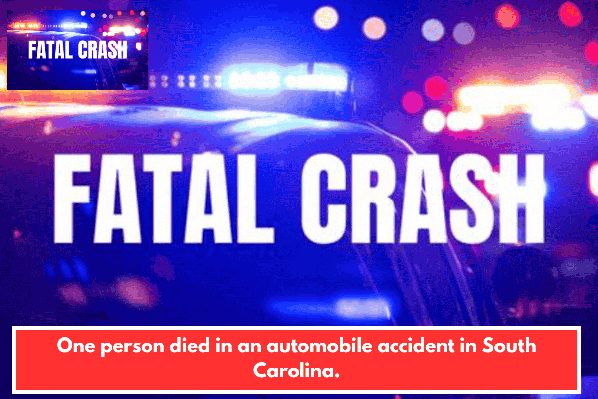 One person died in an automobile accident in South Carolina.