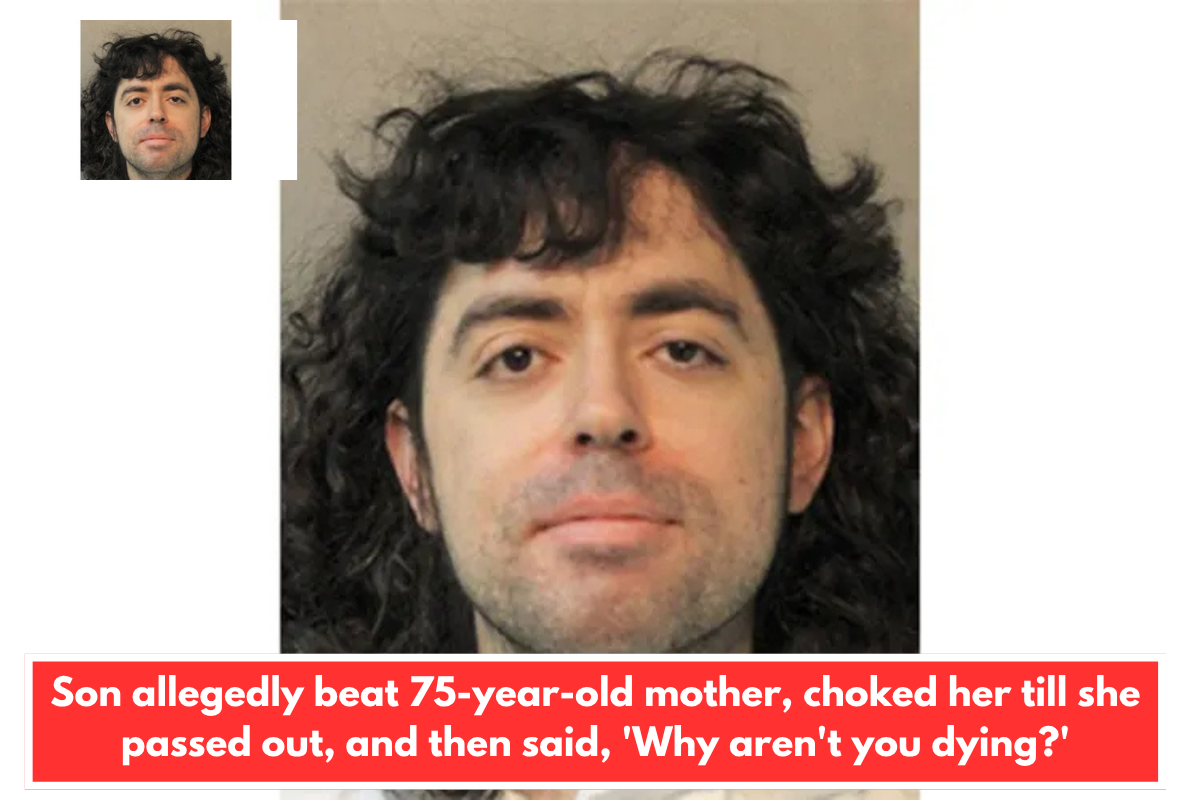 Son allegedly beat 75-year-old mother, choked her till she passed out, and then said, 'Why aren't you dying?'