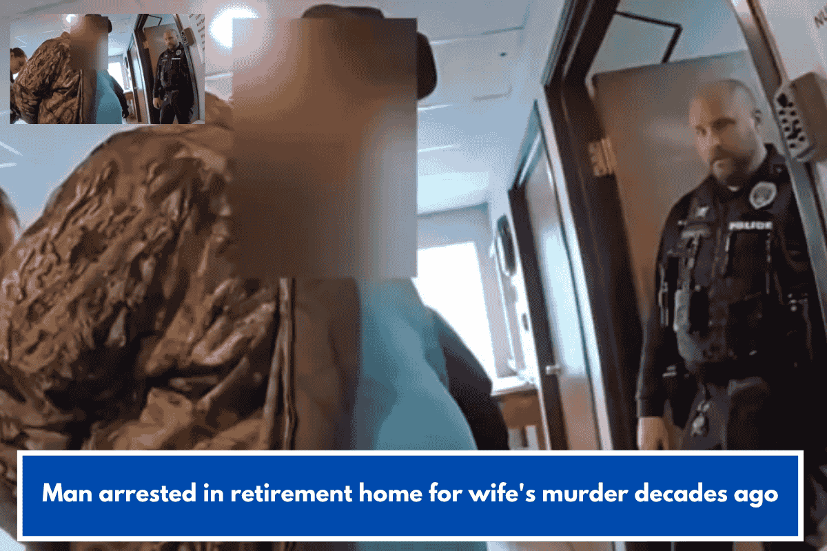 Man arrested in retirement home for wife's murder decades ago