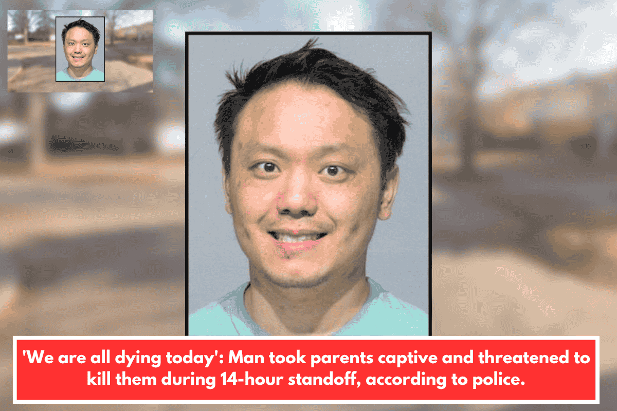 'We are all dying today': Man took parents captive and threatened to kill them during 14-hour standoff, according to police.
