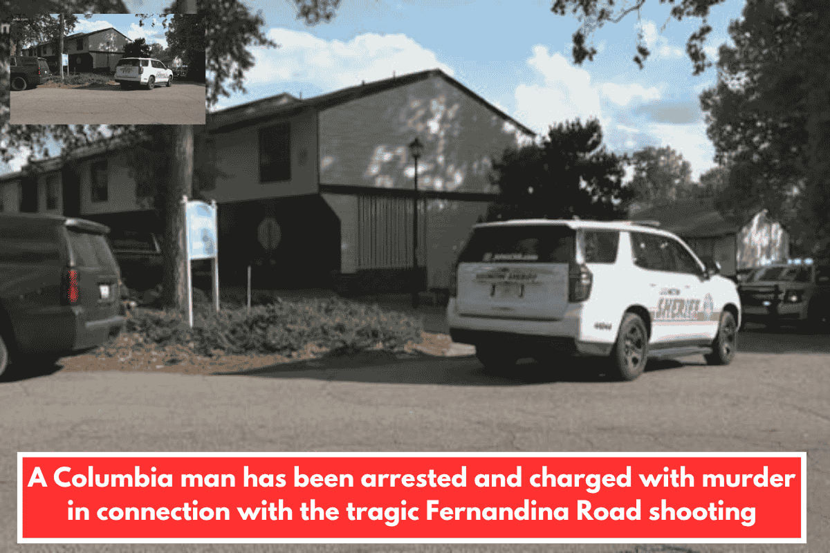 A Columbia man has been arrested and charged with murder in connection with the tragic Fernandina Road shooting